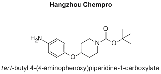 tert-butyl 4-(4-aminophenoxy)piperidine-1-carboxylate