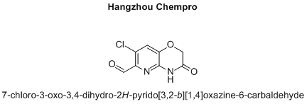 7-chloro-3-oxo-3,4-dihydro-2H-pyrido[3,2-b][1,4]oxazine-6-carbaldehyde