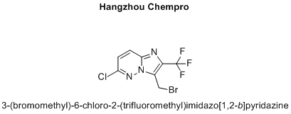 3-(bromomethyl)-6-chloro-2-(trifluoromethyl)imidazo[1,2-b]pyridazine