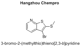 3-bromo-2-(methylthio)thieno[2,3-b]pyridine