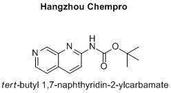 tert-butyl 1,7-naphthyridin-2-ylcarbamate