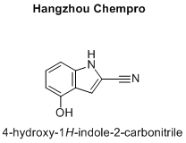 4-hydroxy-1H-indole-2-carbonitrile