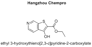 ethyl 3-hydroxythieno[2,3-c]pyridine-2-carboxylate