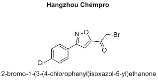 2-bromo-1-(3-(4-chlorophenyl)isoxazol-5-yl)ethanone