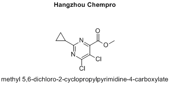 methyl 5,6-dichloro-2-cyclopropylpyrimidine-4-carboxylate