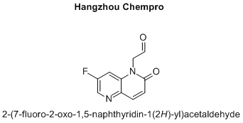 2-(7-fluoro-2-oxo-1,5-naphthyridin-1(2H)-yl)acetaldehyde