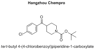 tert-butyl 4-(4-chlorobenzoyl)piperidine-1-carboxylate