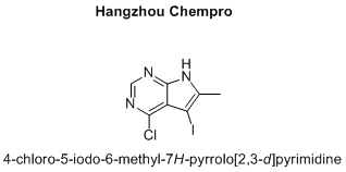 4-chloro-5-iodo-6-methyl-7H-pyrrolo[2,3-d]pyrimidine