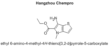 ethyl 6-amino-4-methyl-4H-thieno[3,2-b]pyrrole-5-carboxylate