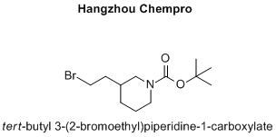 tert-butyl 3-(2-bromoethyl)piperidine-1-carboxylate