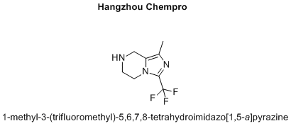 1-methyl-3-(trifluoromethyl)-5,6,7,8-tetrahydroimidazo[1,5-a]pyrazine