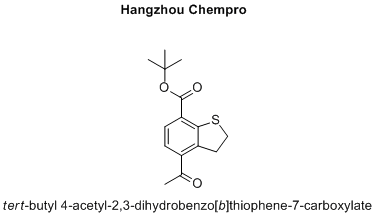 tert-butyl 4-acetyl-2,3-dihydrobenzo[b]thiophene-7-carboxylate