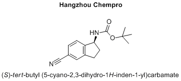 (S)-tert-butyl (5-cyano-2,3-dihydro-1H-inden-1-yl)carbamate