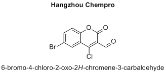 6-bromo-4-chloro-2-oxo-2H-chromene-3-carbaldehyde