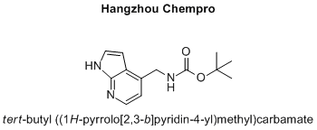 tert-butyl ((1H-pyrrolo[2,3-b]pyridin-4-yl)methyl)carbamate