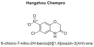 6-chloro-7-nitro-2H-benzo[b][1,4]oxazin-3(4H)-one