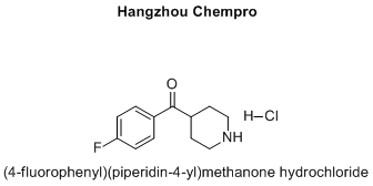 (4-fluorophenyl)(piperidin-4-yl)methanone hydrochloride