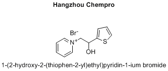 1-(2-hydroxy-2-(thiophen-2-yl)ethyl)pyridin-1-ium bromide