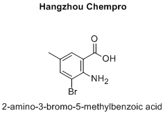 2-amino-3-bromo-5-methylbenzoic acid