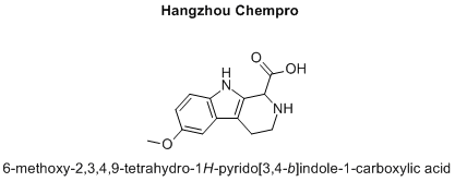 6-methoxy-2,3,4,9-tetrahydro-1H-pyrido[3,4-b]indole-1-carboxylic acid