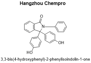 3,3-bis(4-hydroxyphenyl)-2-phenylisoindolin-1-one