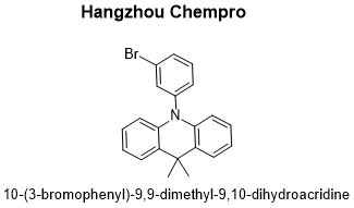 10-(3-bromophenyl)-9,9-dimethyl-9,10-dihydroacridine