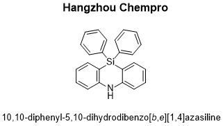 10,10-diphenyl-5,10-dihydrodibenzo[b,e][1,4]azasiline